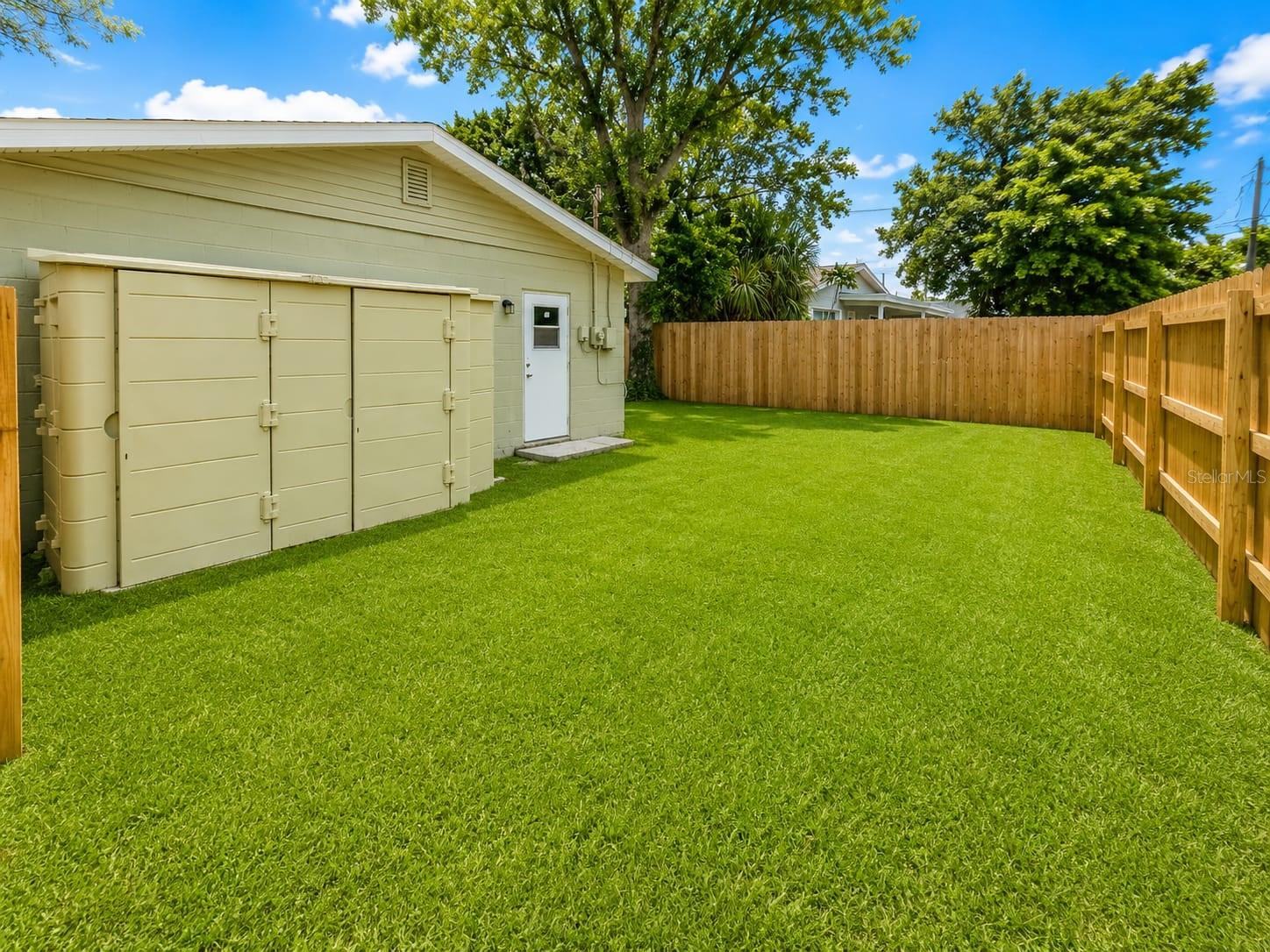 Lawn has been viturally altered.