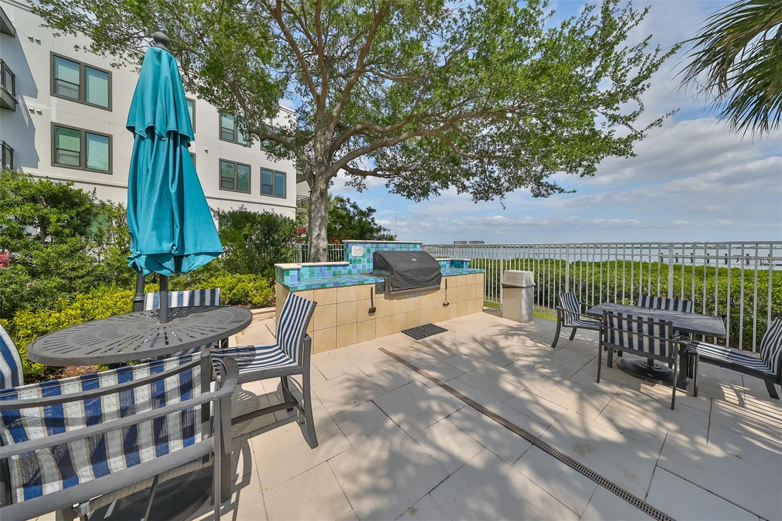 Grilling area
