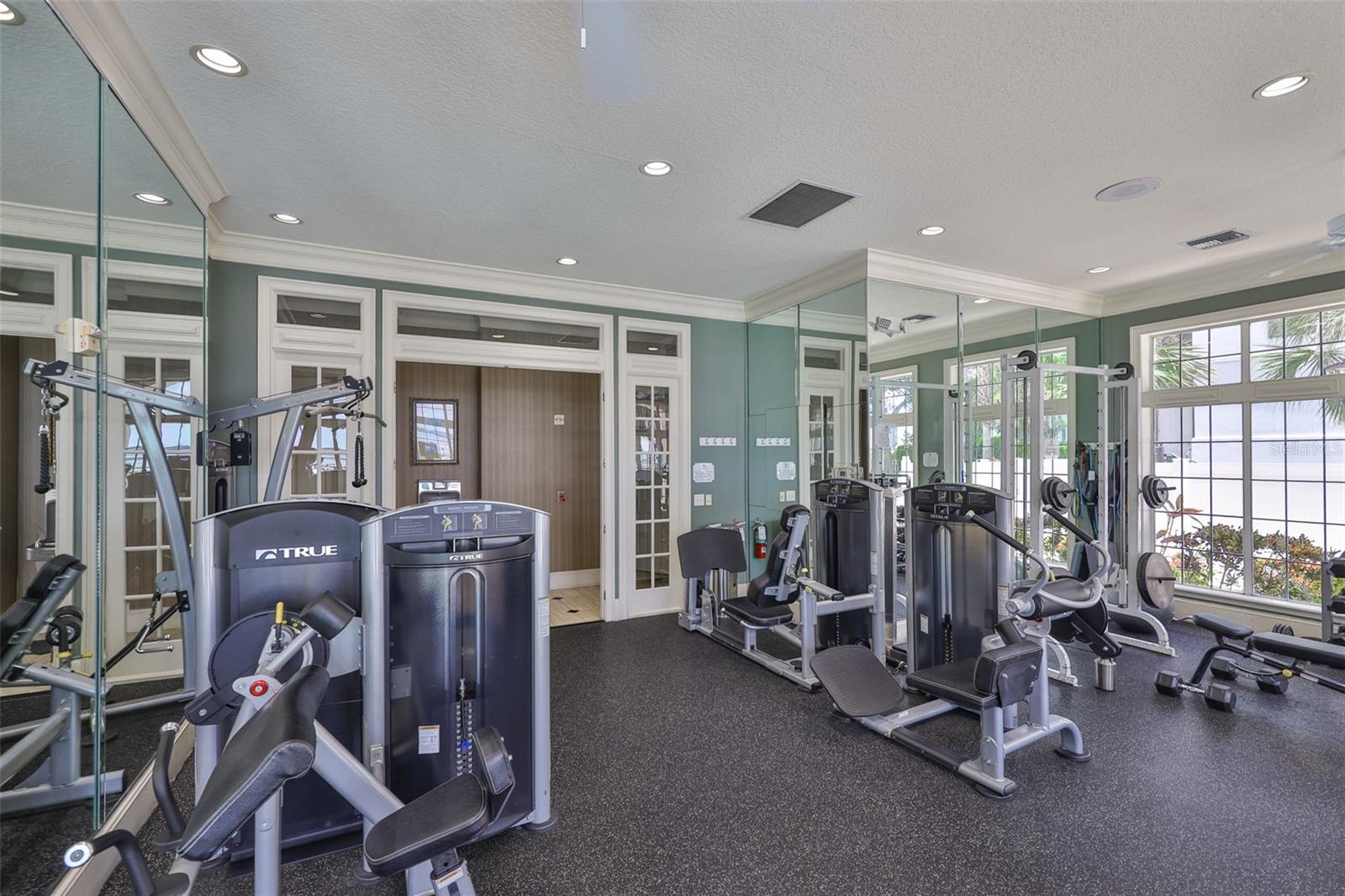 Fitness center open 24/7