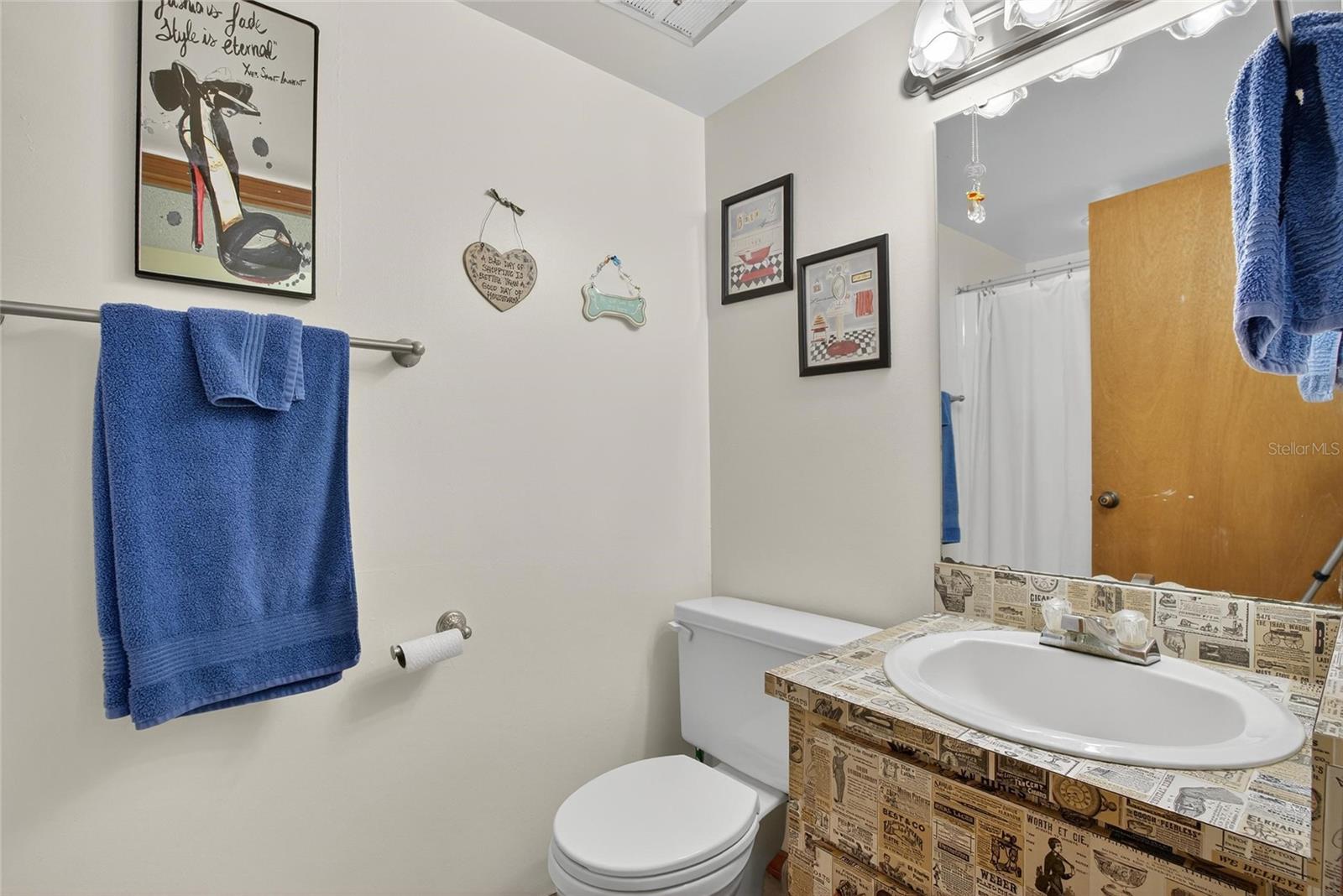 Downstairs full bath