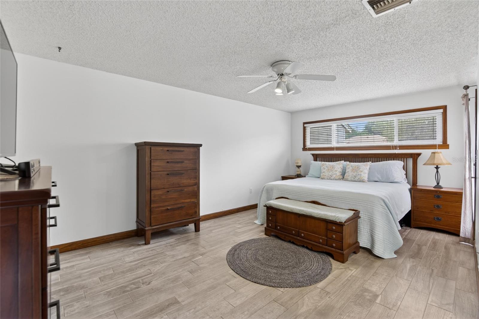 Downstairs primary suite