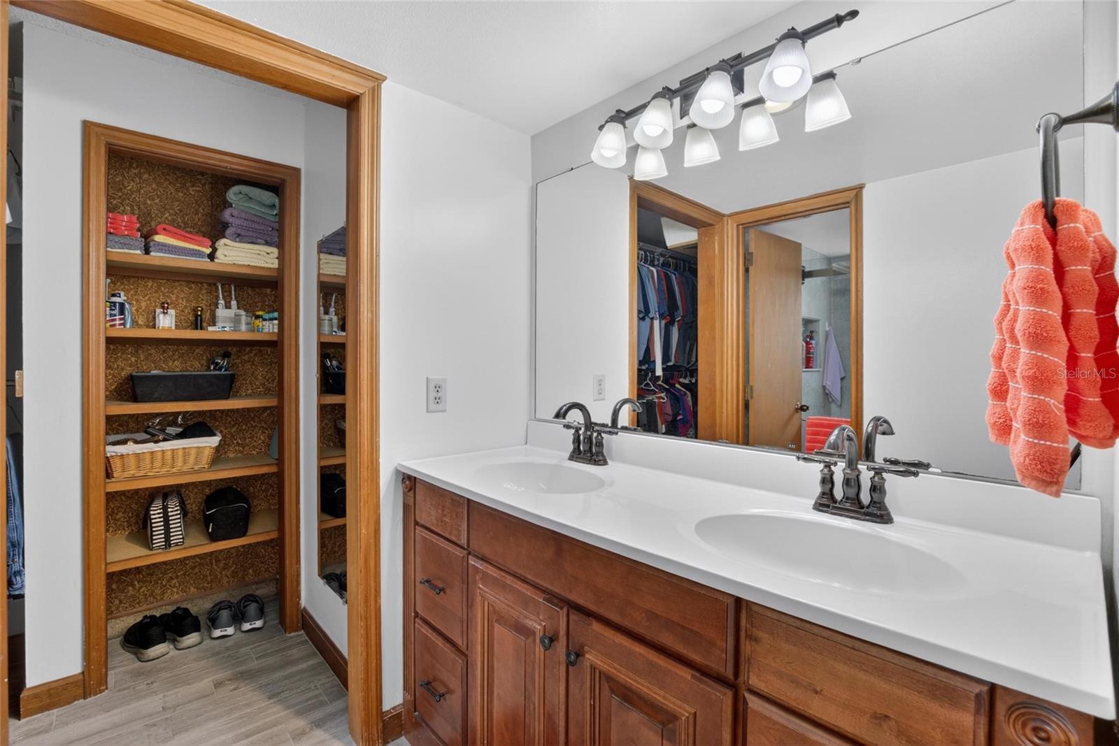 Downstairs primary bathroom