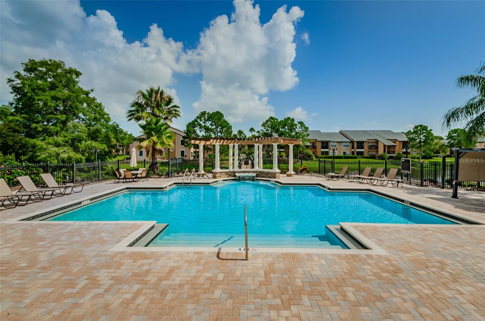 Big, resort style pool