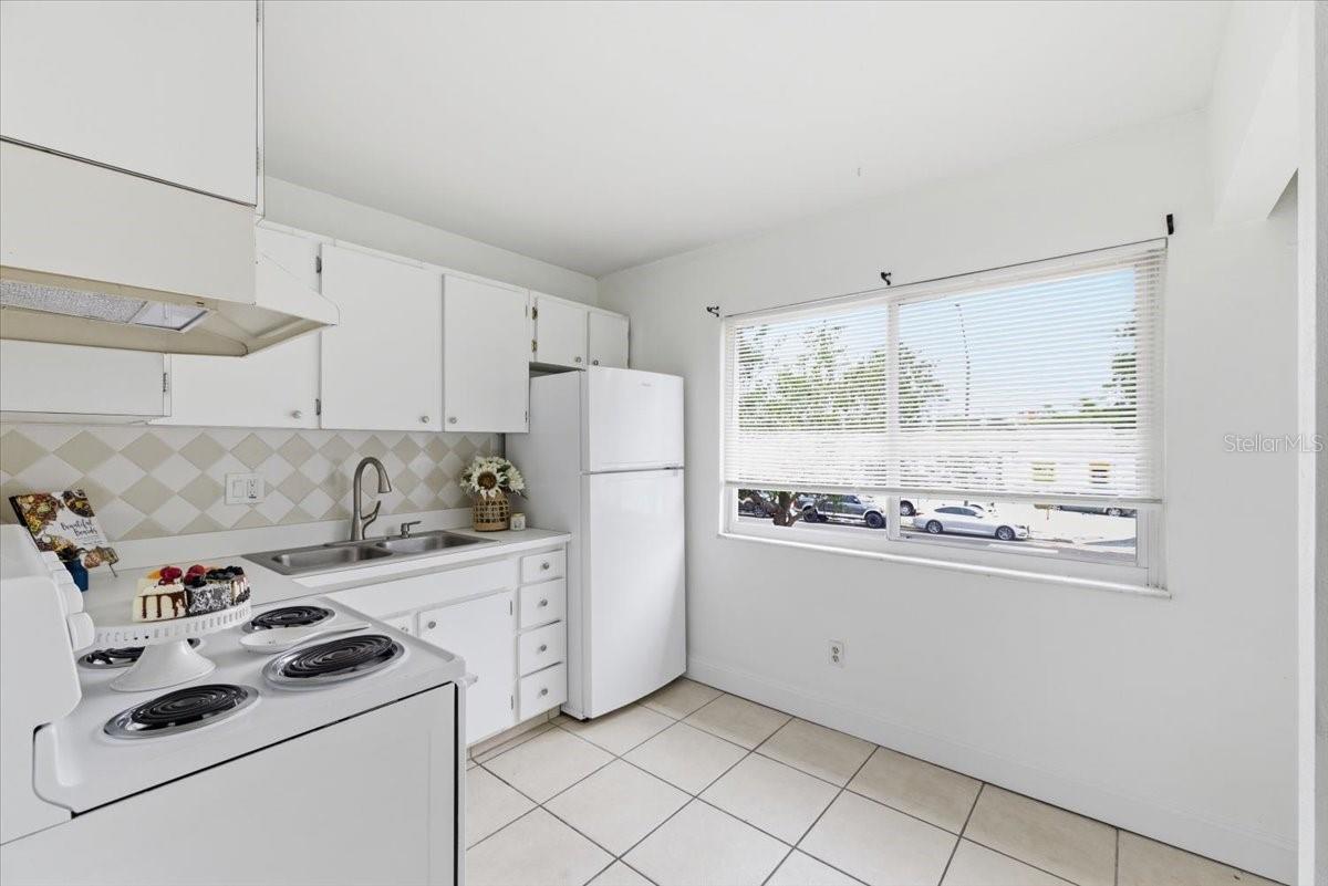 Kitchen view - entry