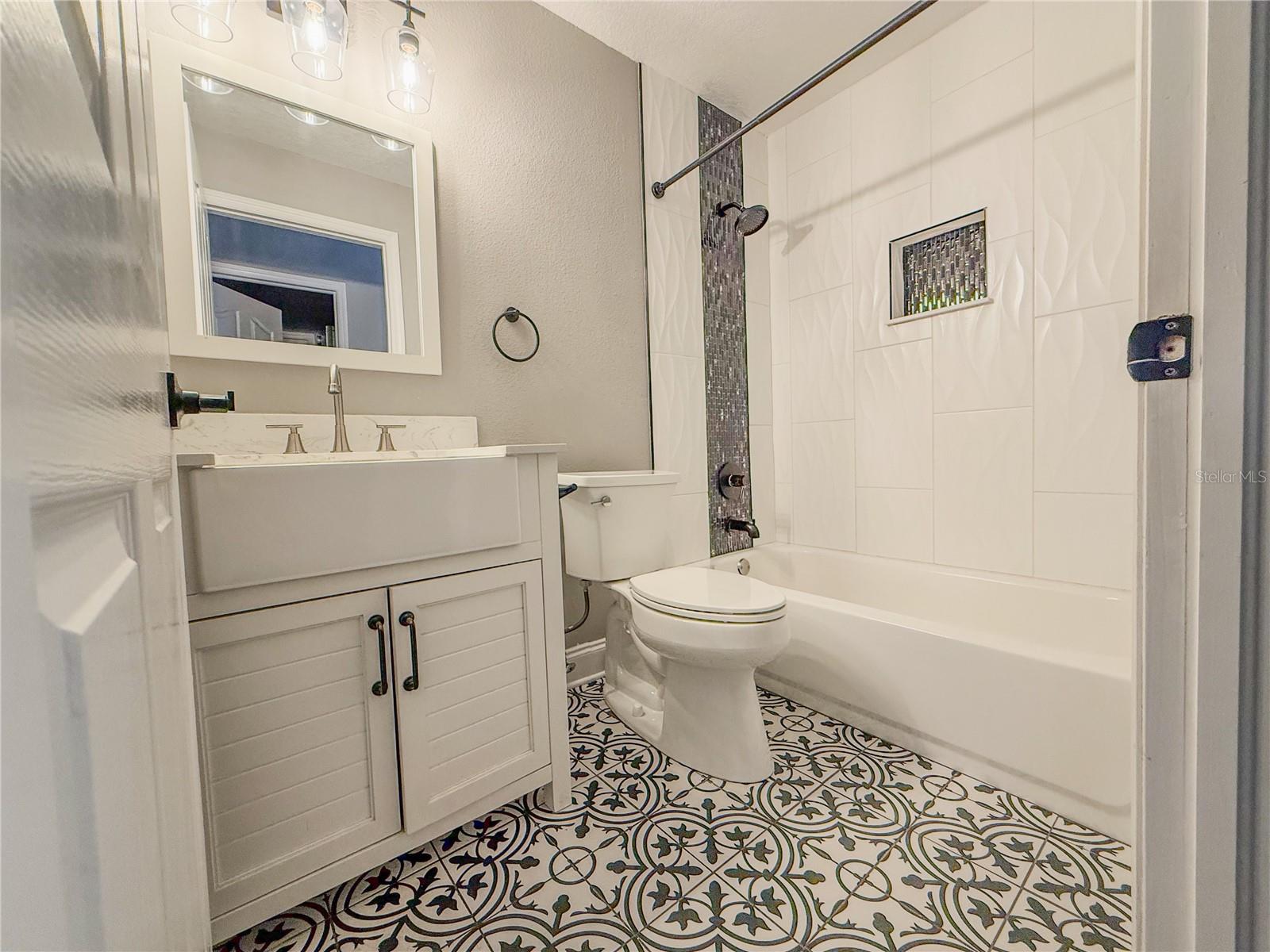 Second bathroom