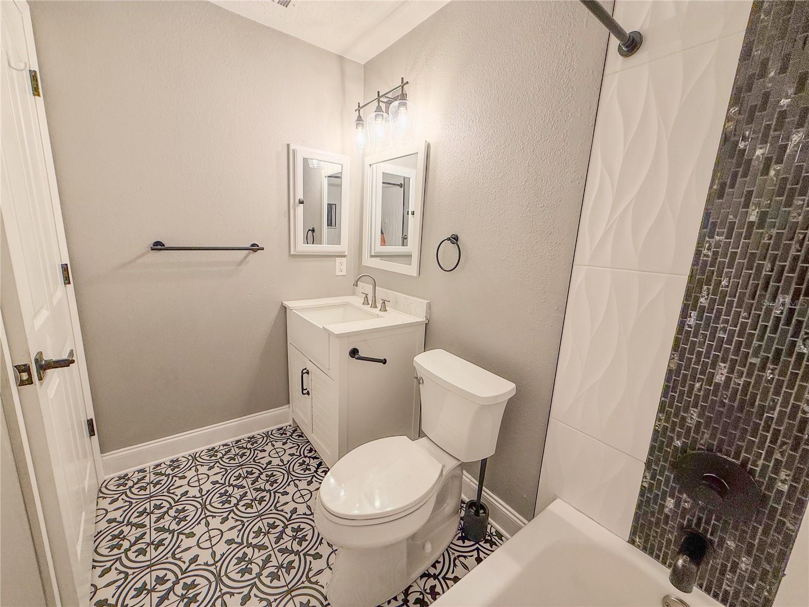 Second bathroom