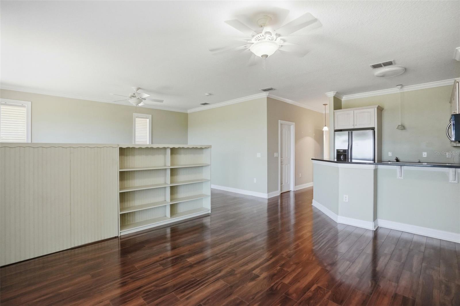 Mother-in-law living room dinette area!