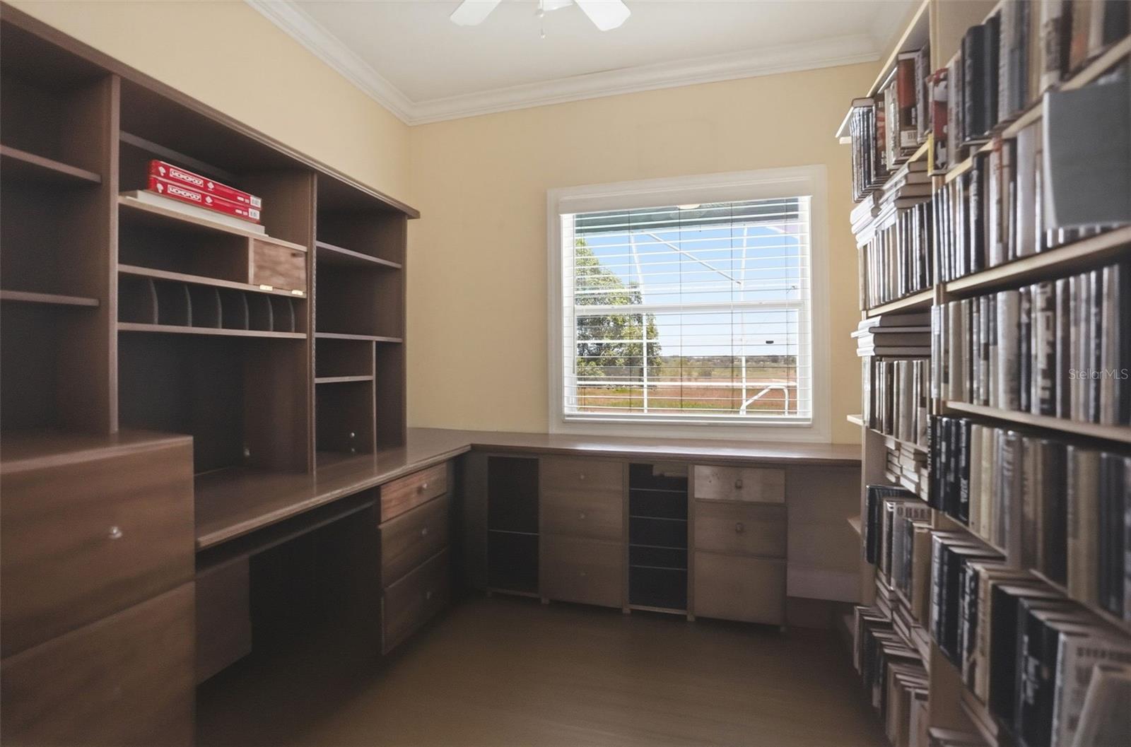 Office off the library!