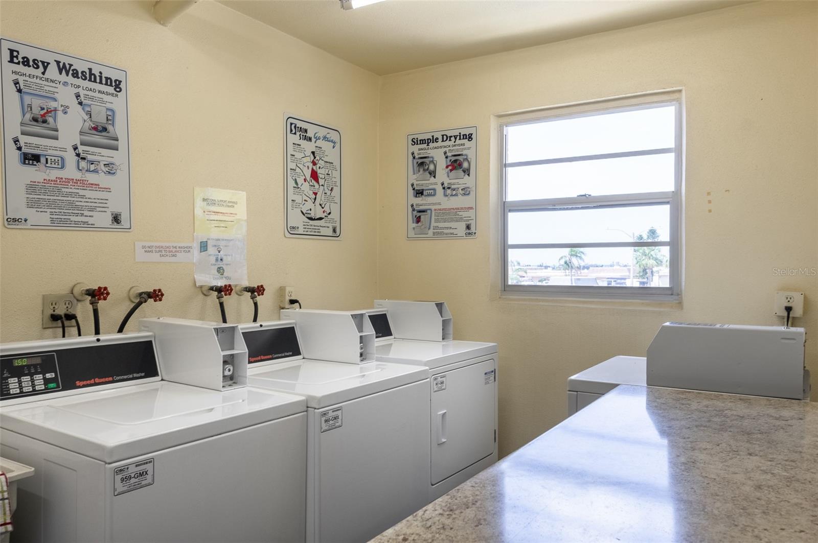 Laundry Facitlites on each floor.