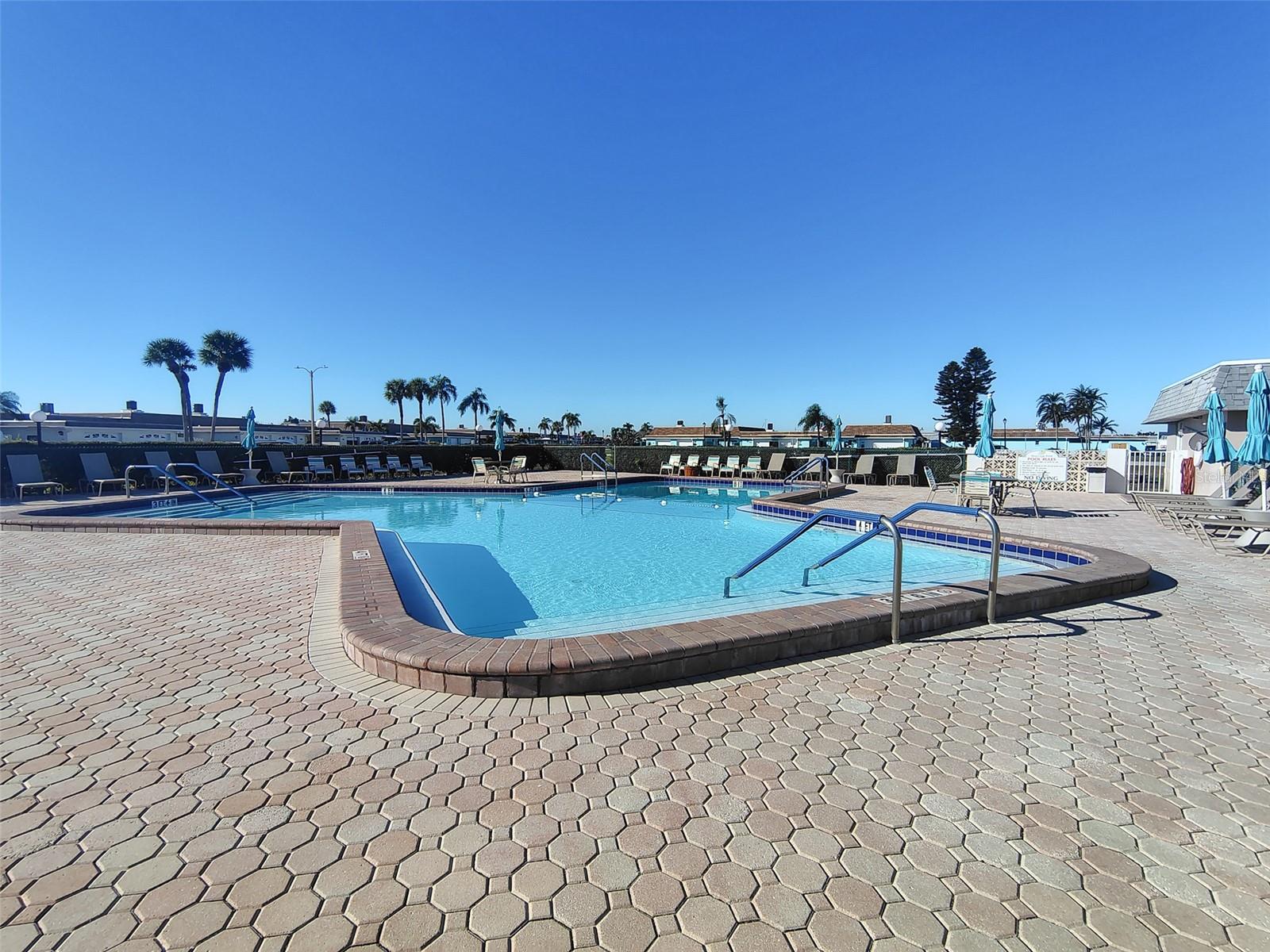 Heated Pool! With ample space for all!