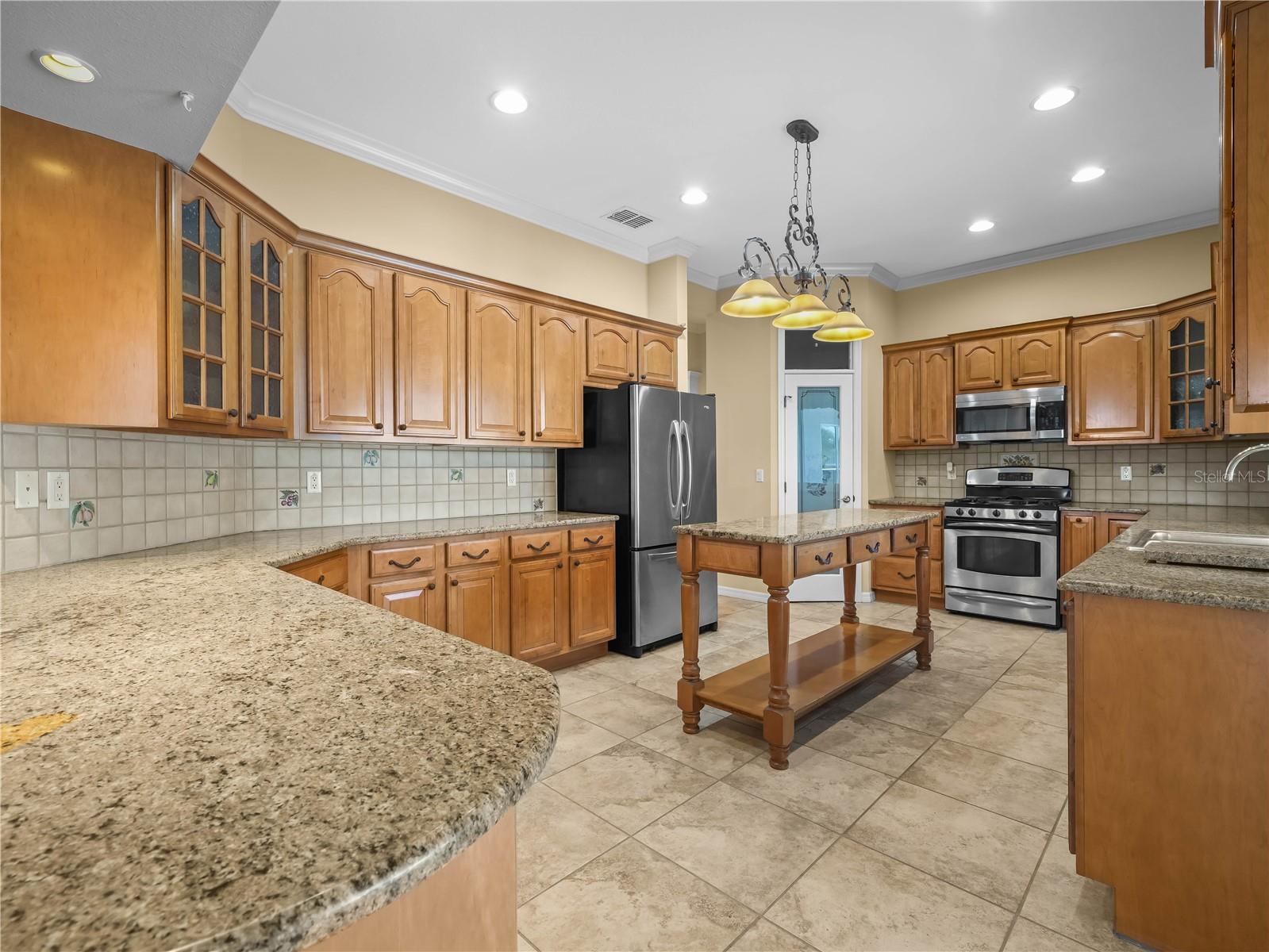 Spacious kitchen