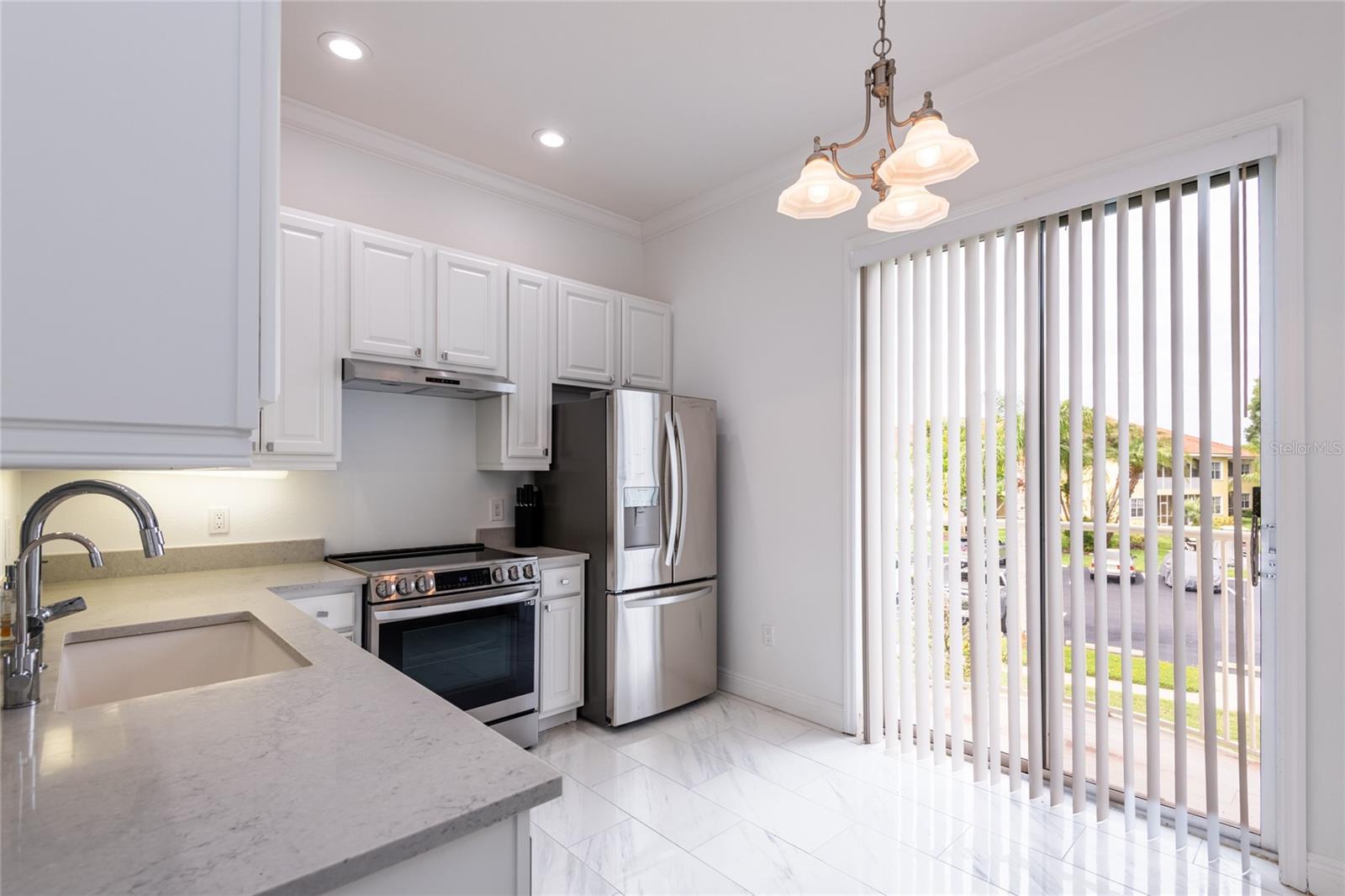 Sliding doors to open balcony