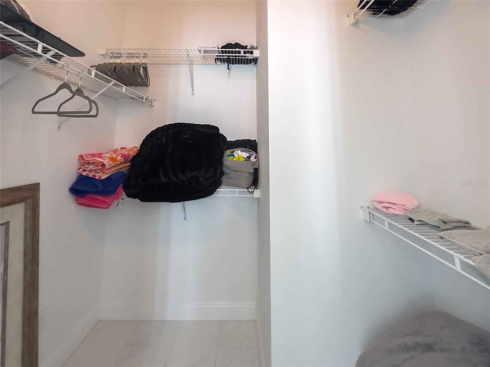 Master closet