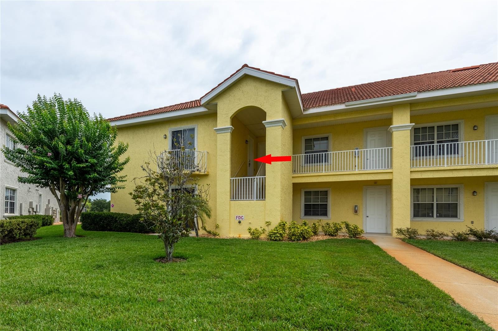 "C: Building- C-206 upper end condo