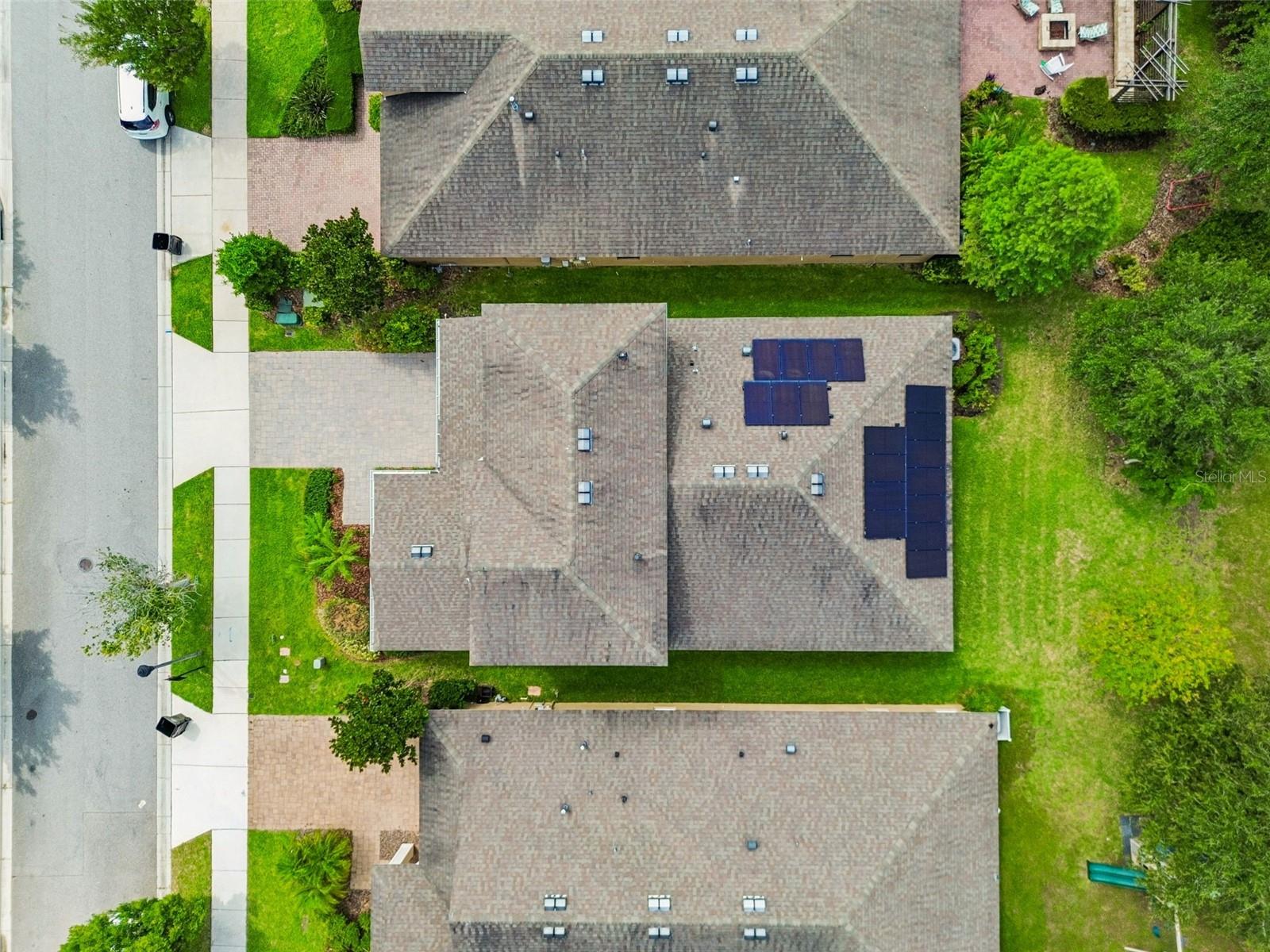 Fully paid off solar panels - keeps utility bills low