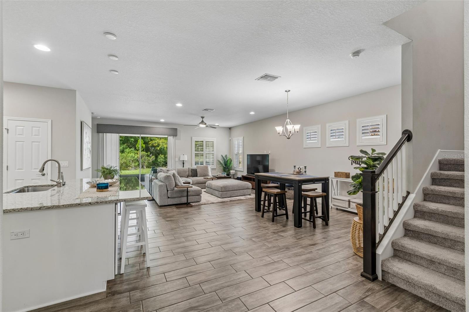 Open floorplan