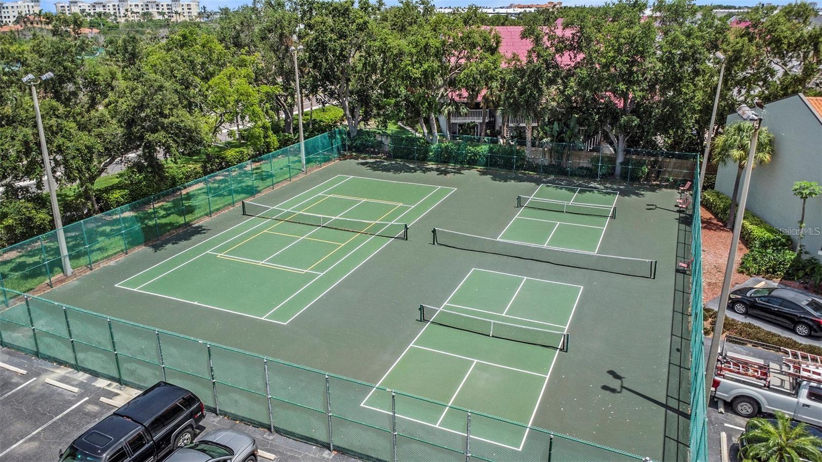 Tennis and Pickle Ball Courts