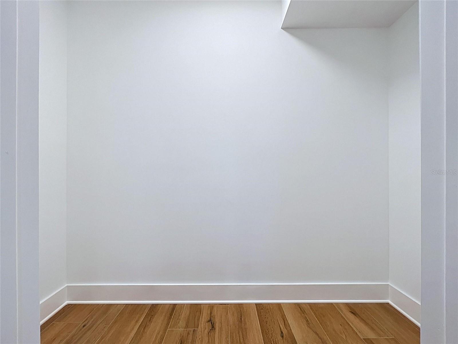 Primary Bedroom Suite Walk In Closet Ready For Your Customization