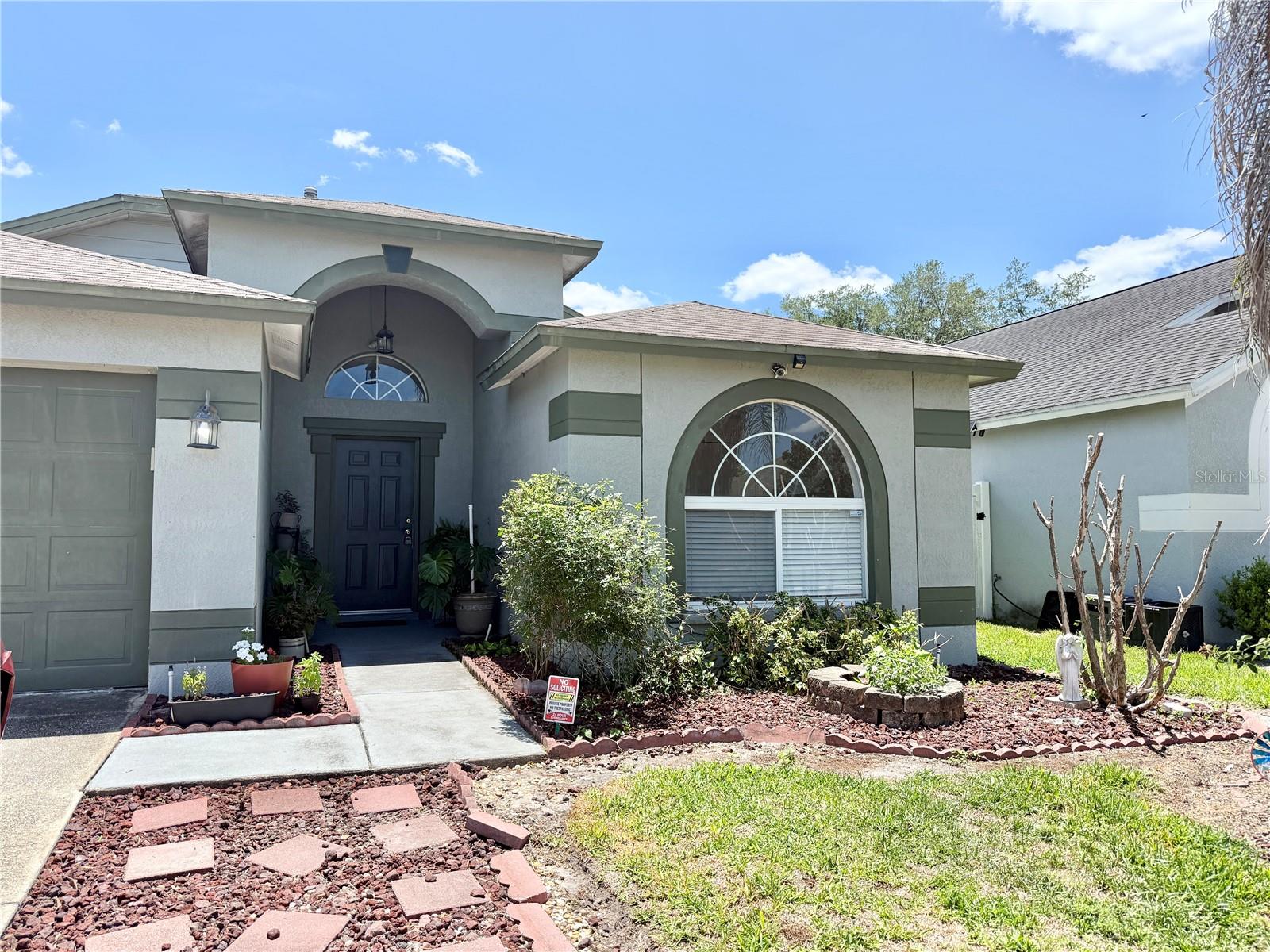 Front View of the Home