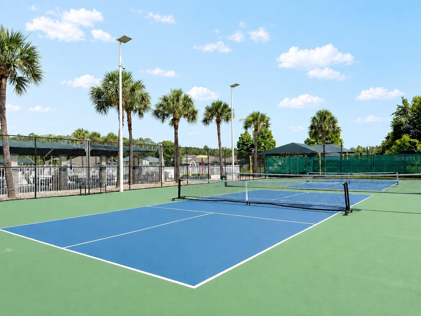 Community Pickle Ball and Tennis Courts