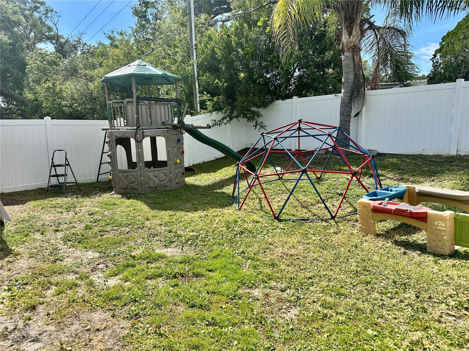 Spacious Back Yard