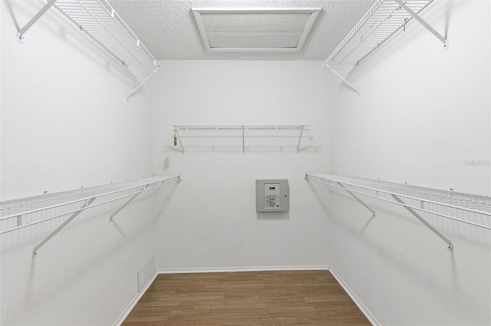 Walk-in closet in Primary Bedroom