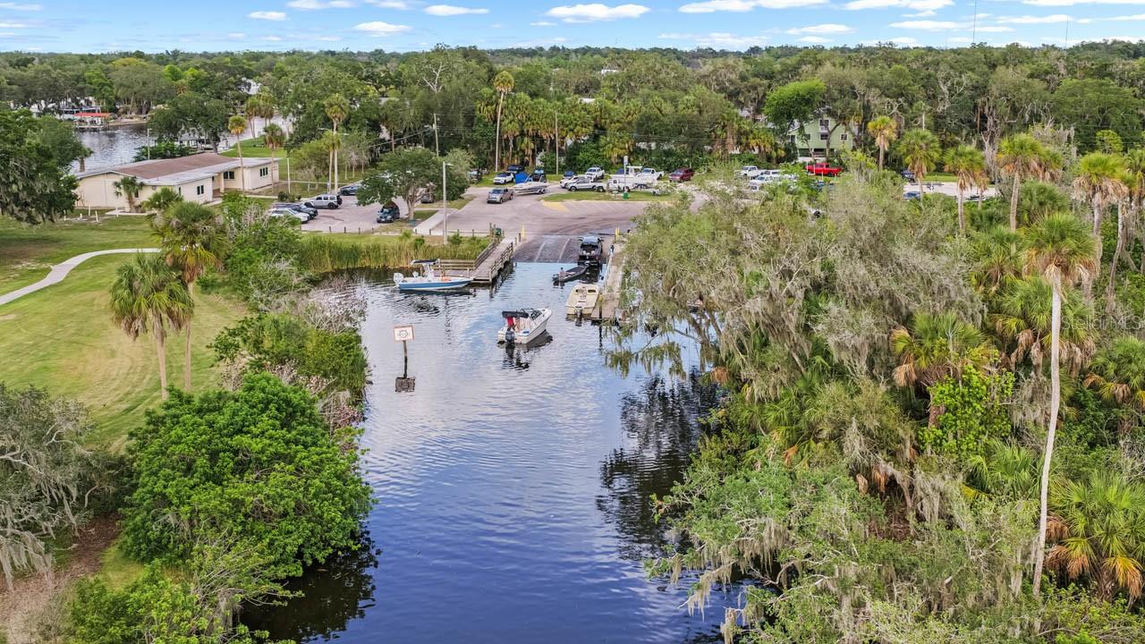Boat ramp at Riverview Civic Center