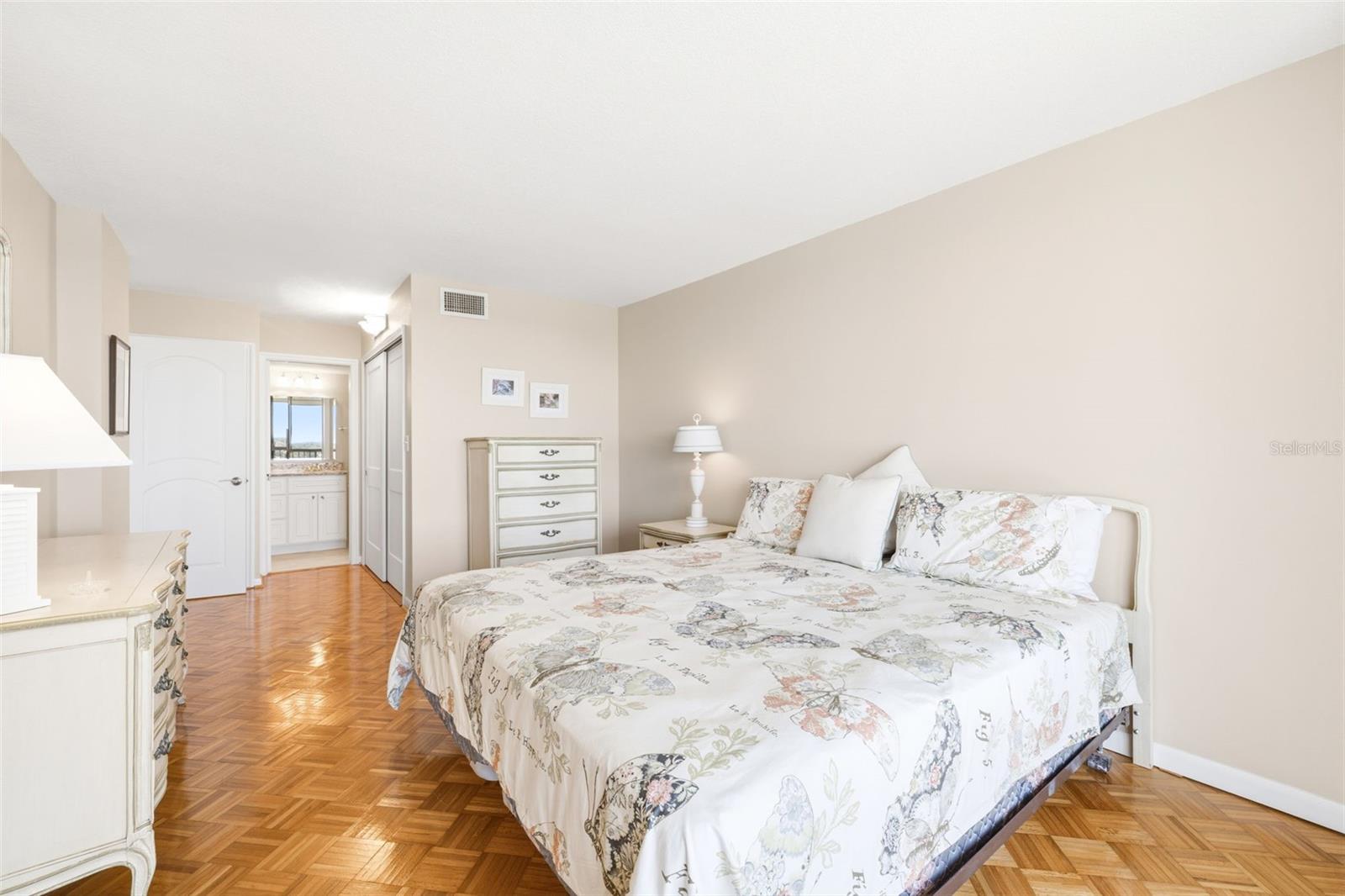 Primary bedroom and ensuite