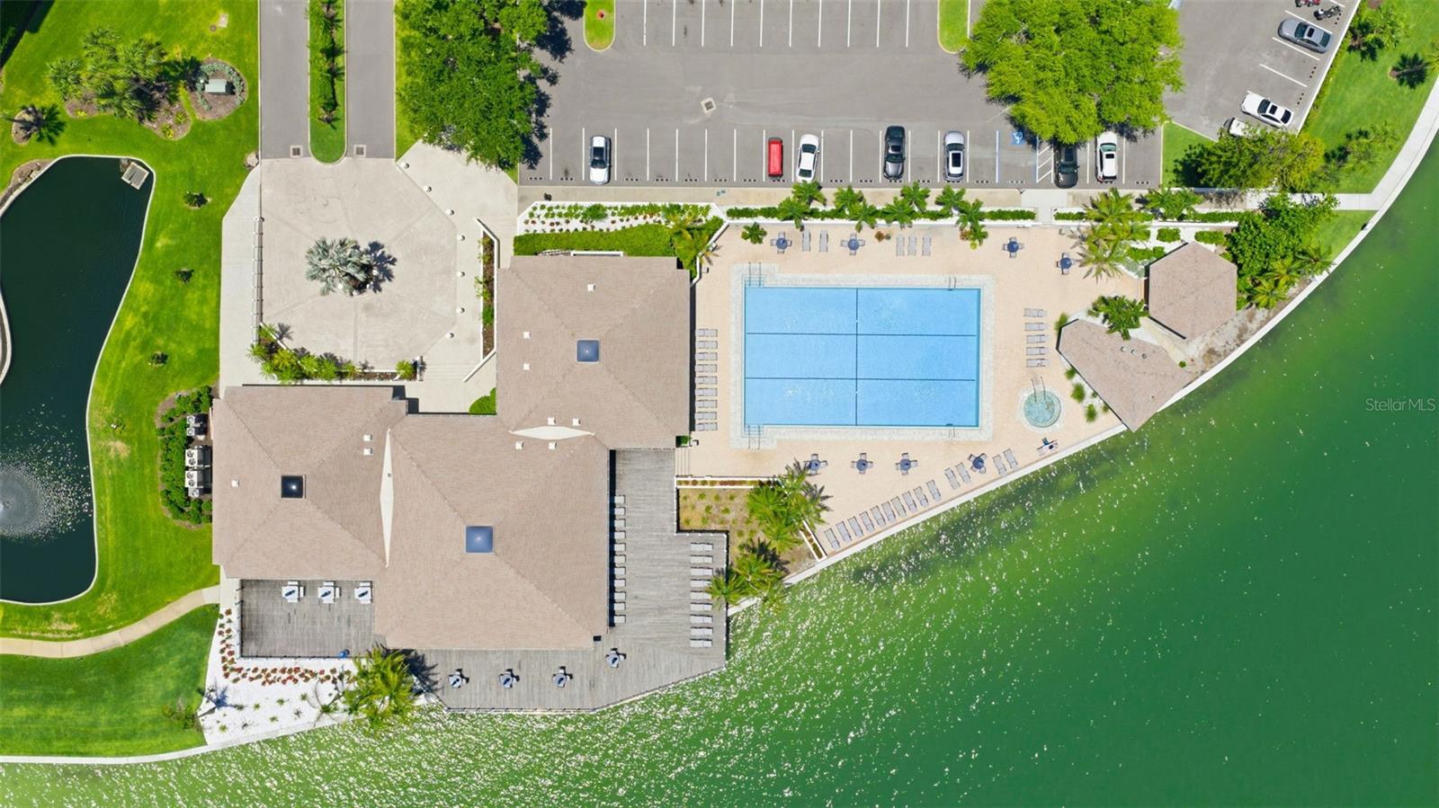 Pool and clubhouse