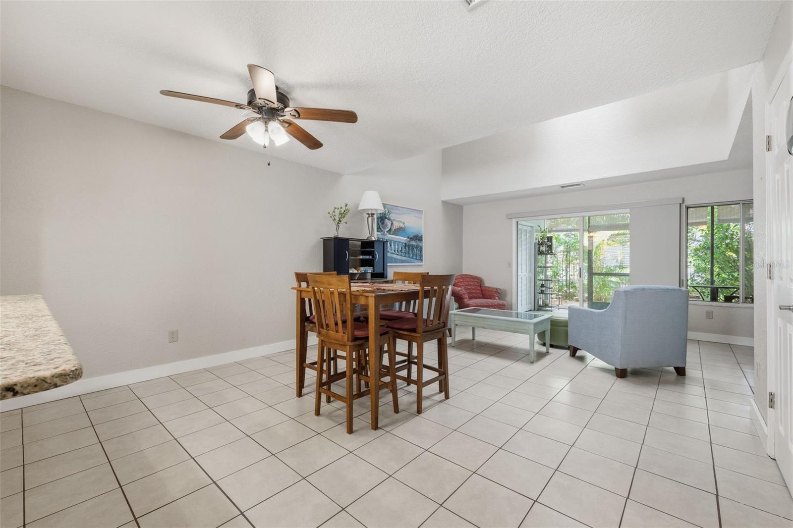 Dining & Living Areas