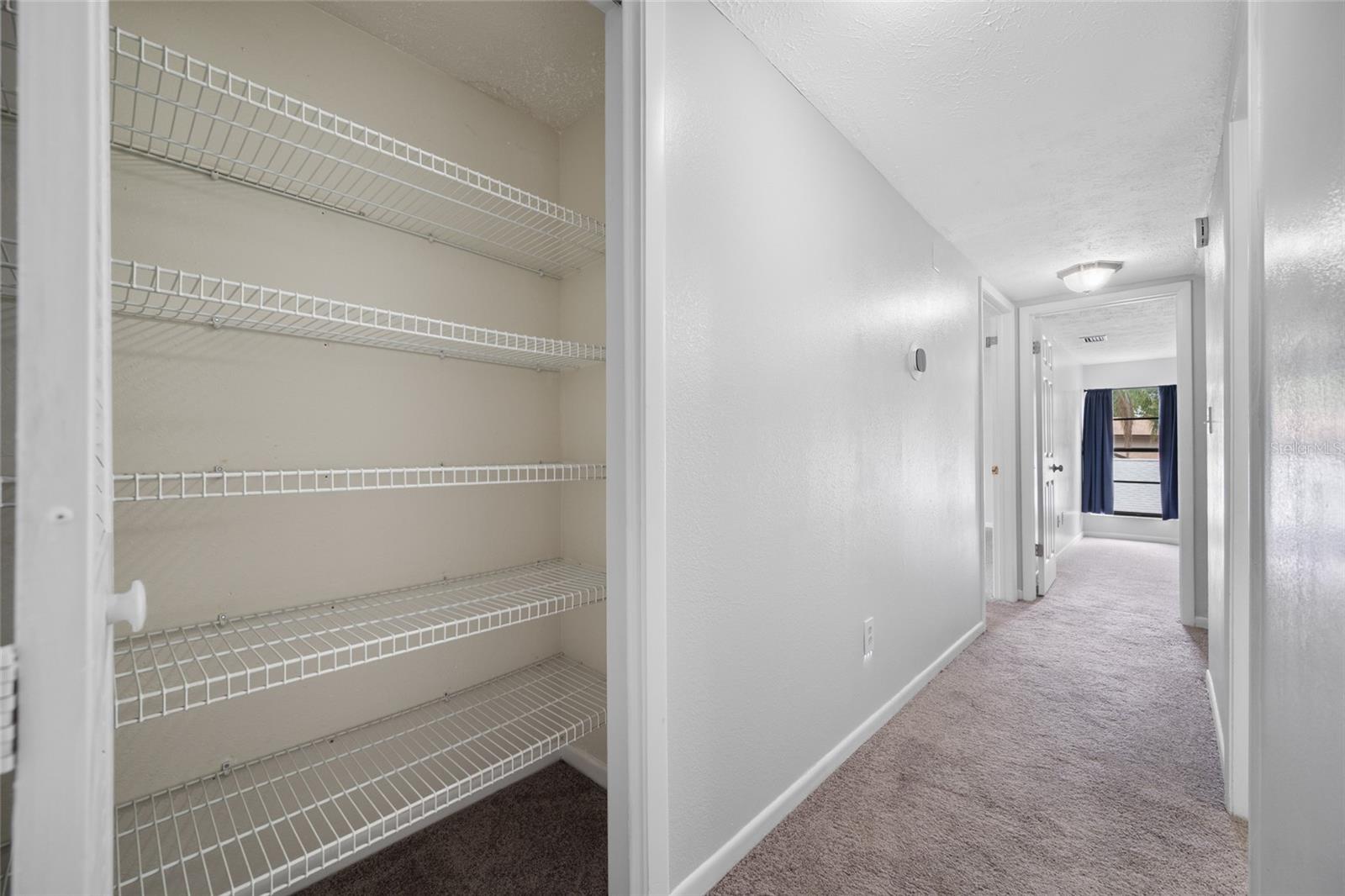 Upstairs Hall and Linen Closet