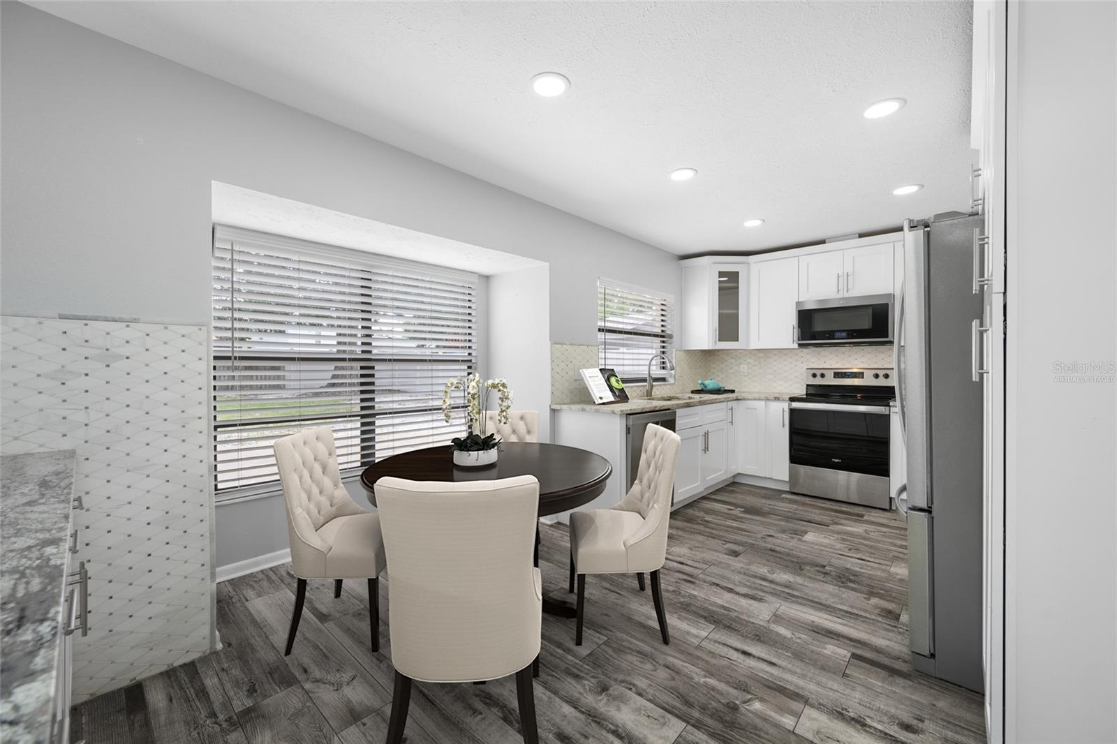 Virtually Staged Dinette