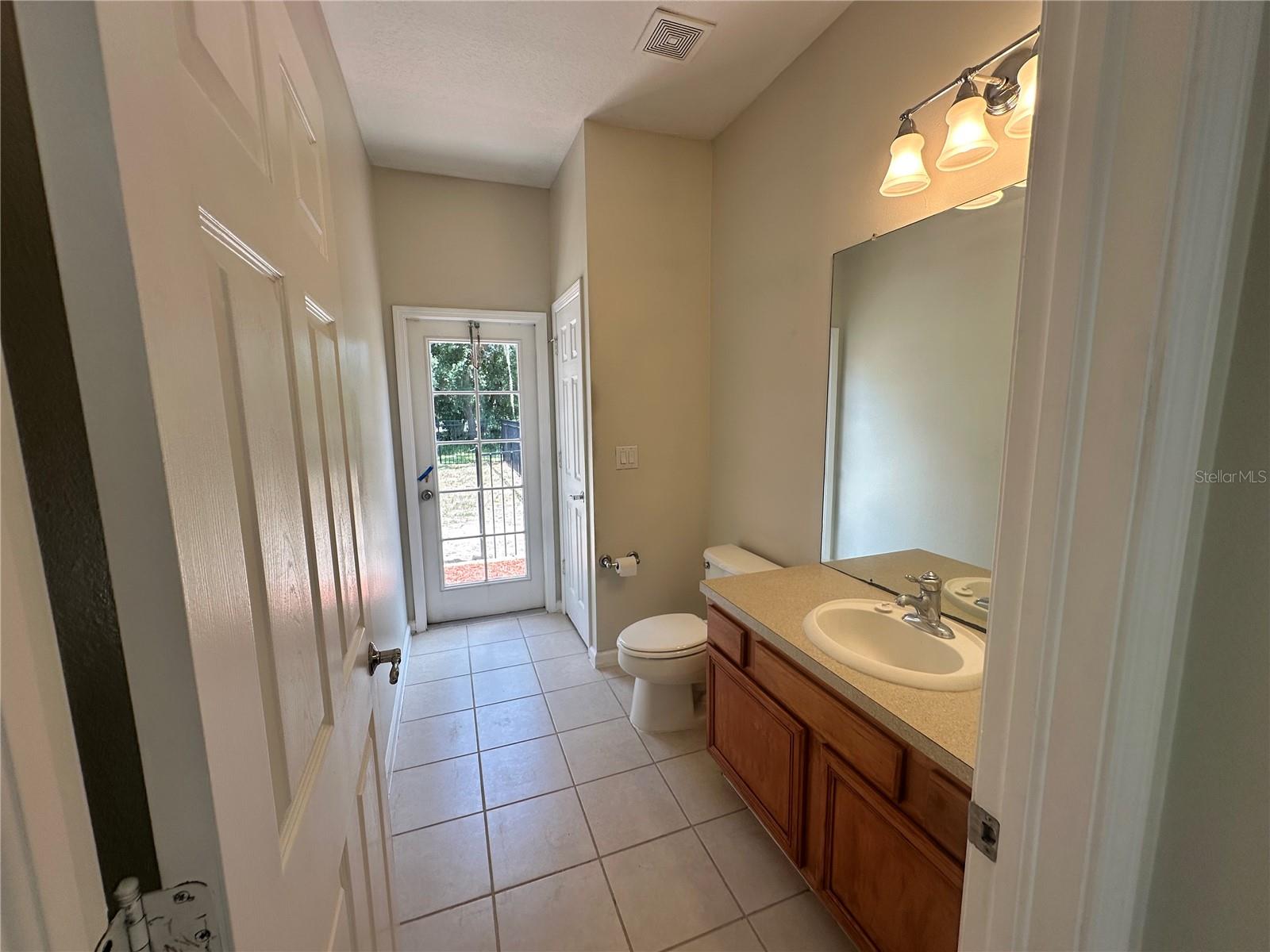 downstairs half bath