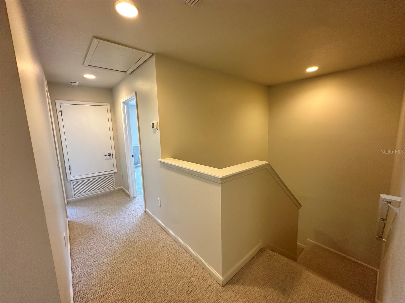 upstairs hallway