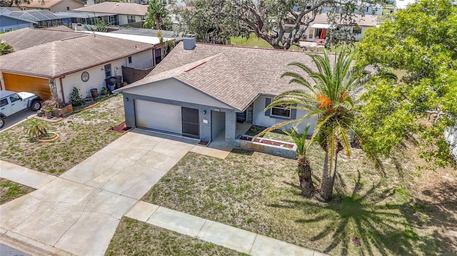 Bonus - long driveway