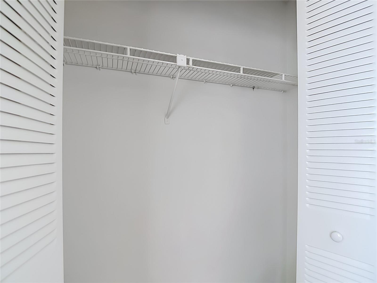 Bedroom #1 offers deep  and wide closet space