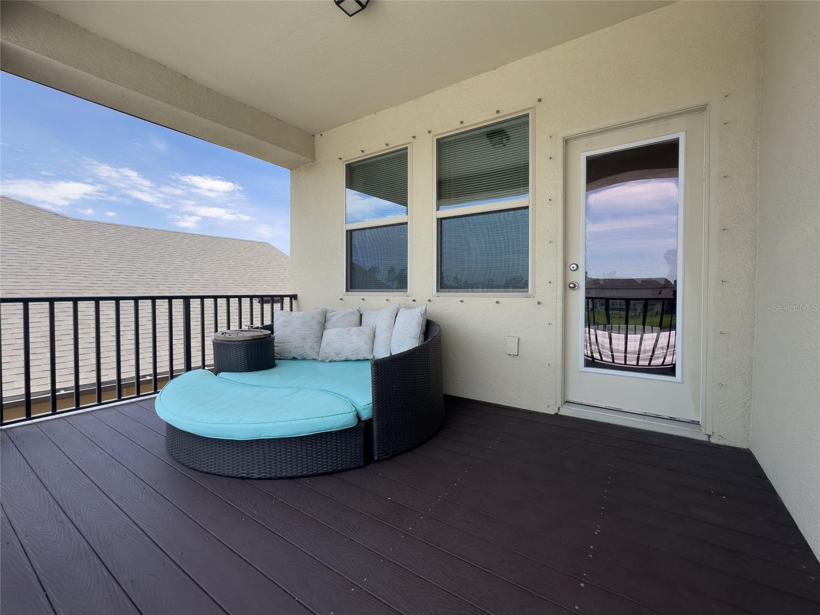 Great space to relax and watch the sunset.