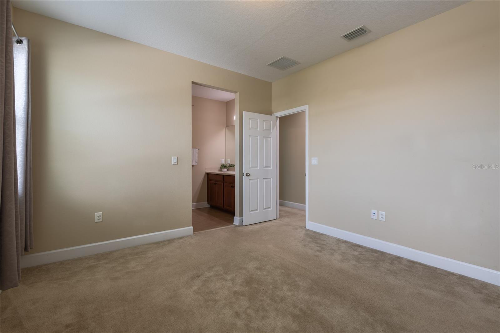 Bedroom 2 has a Jack and Jill bath.