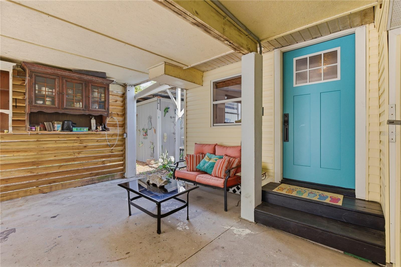 Front door entrance.