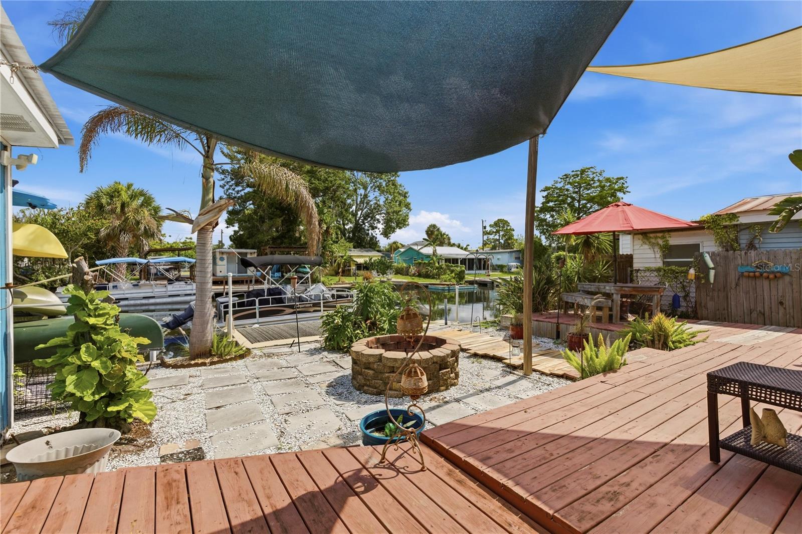 Deck and Fire Pit