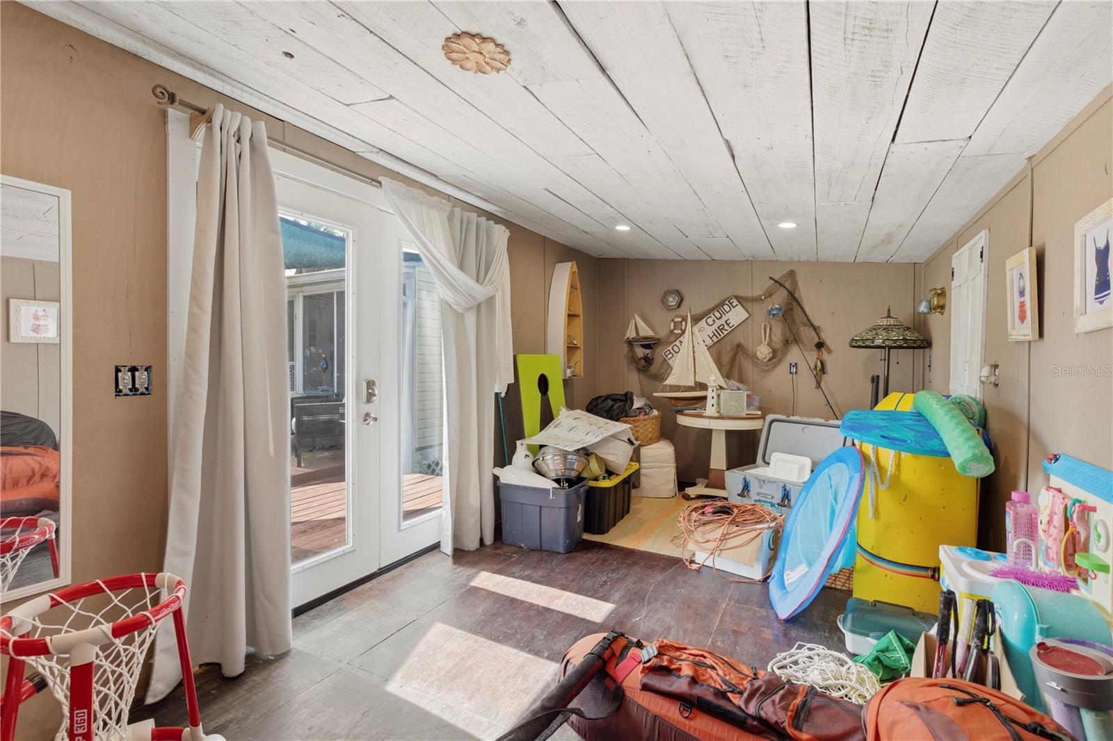 Cabana, Game or Bunk Room.