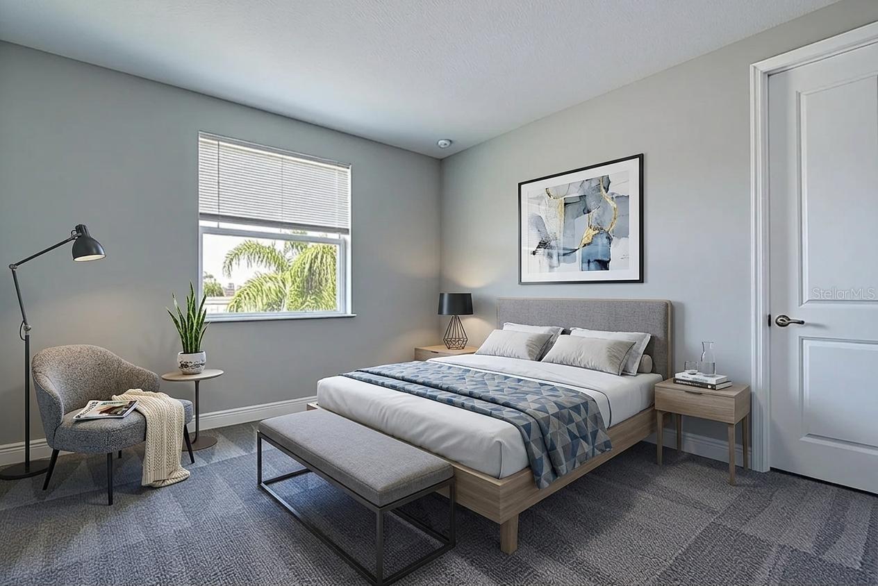 Bedroom 2 virtual staged