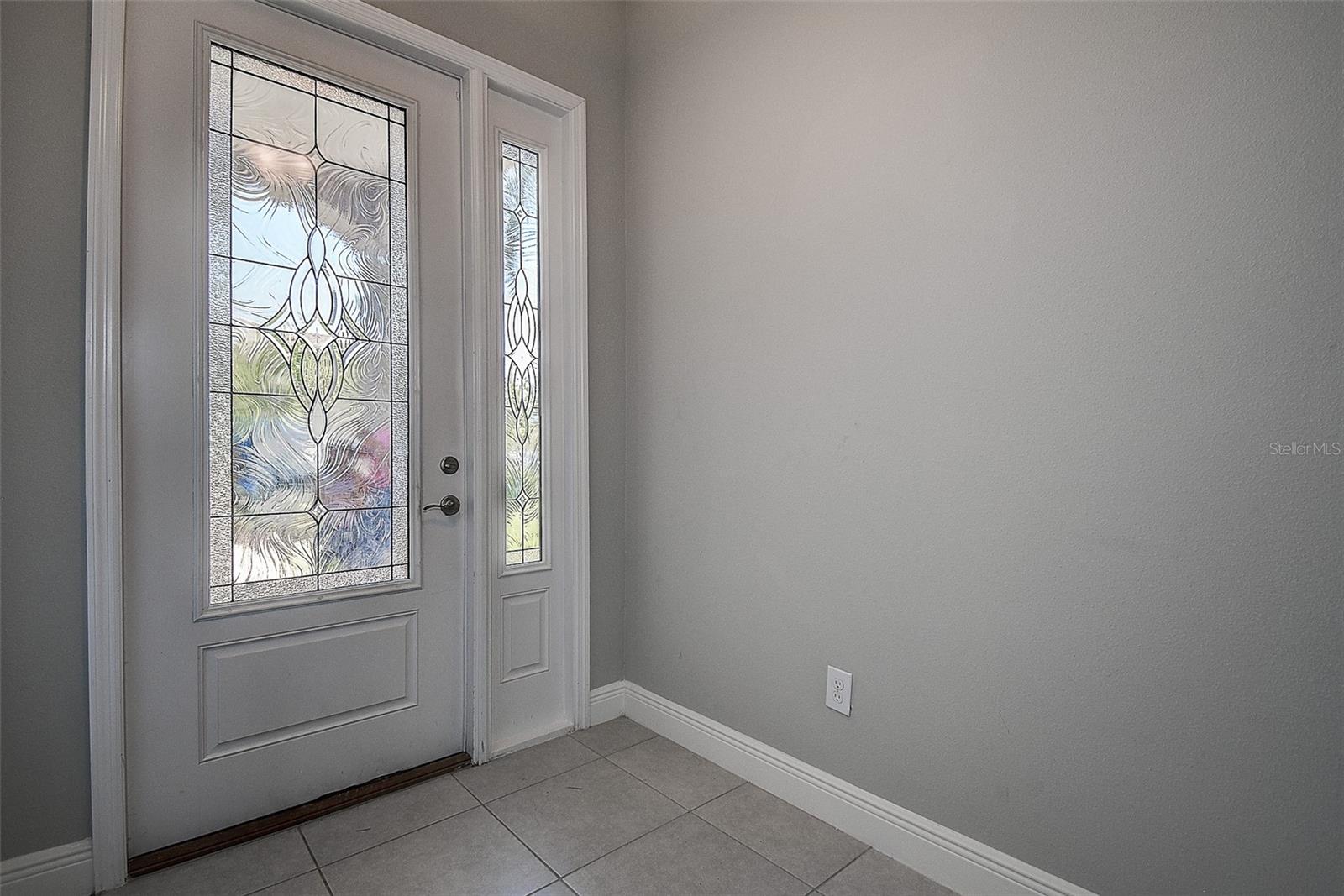 Tall entry doors