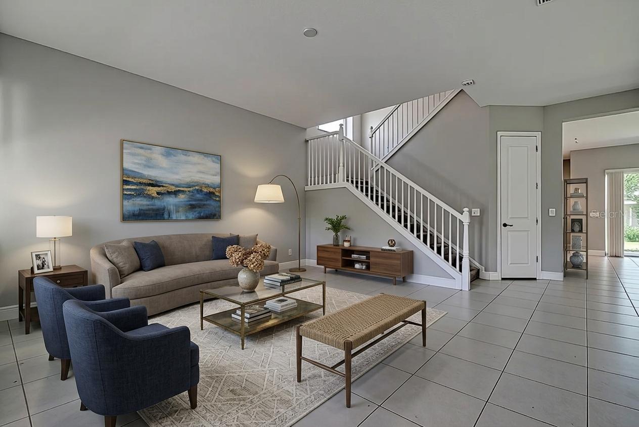 Virtual staged living