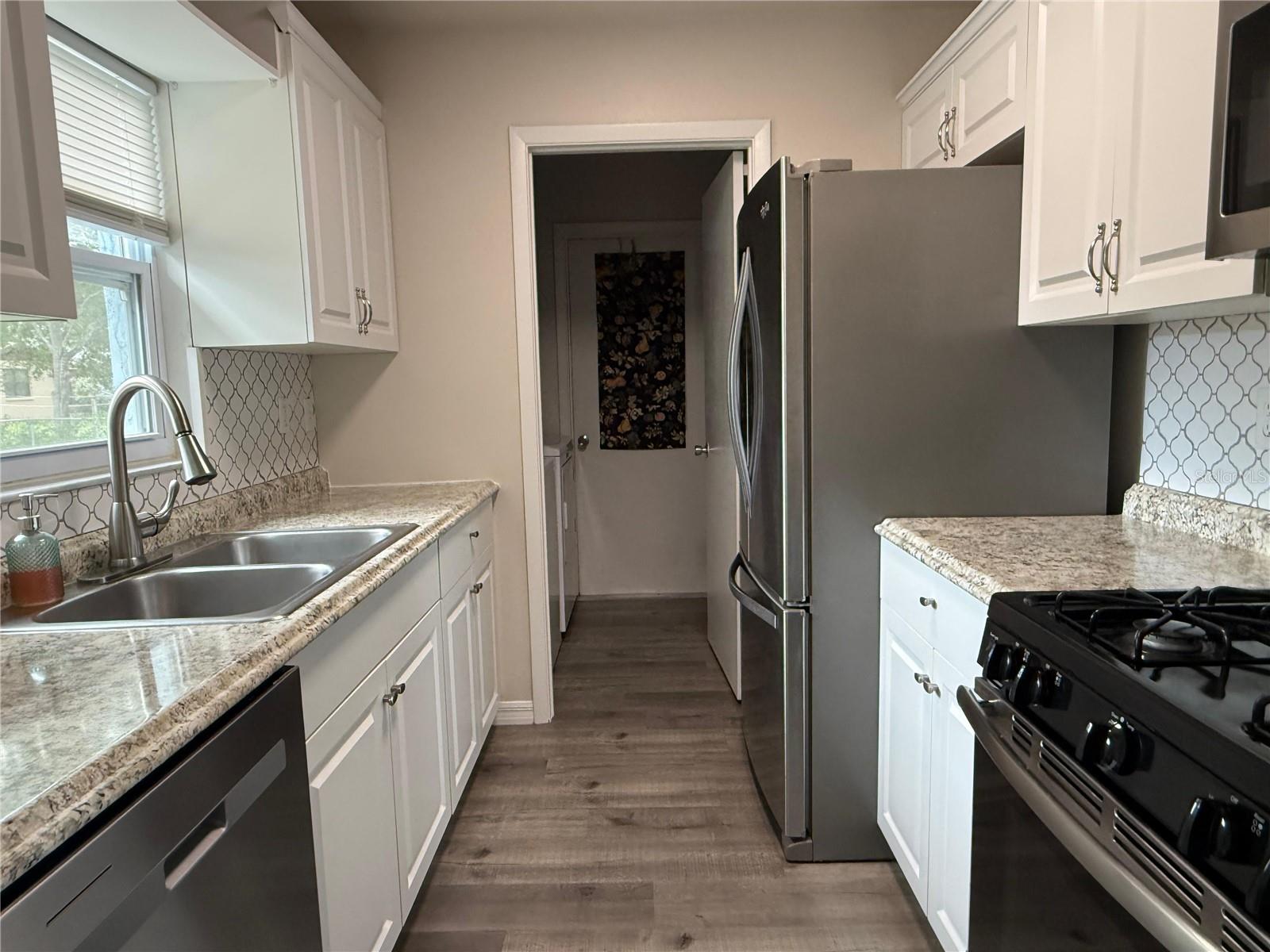 galley kitchen