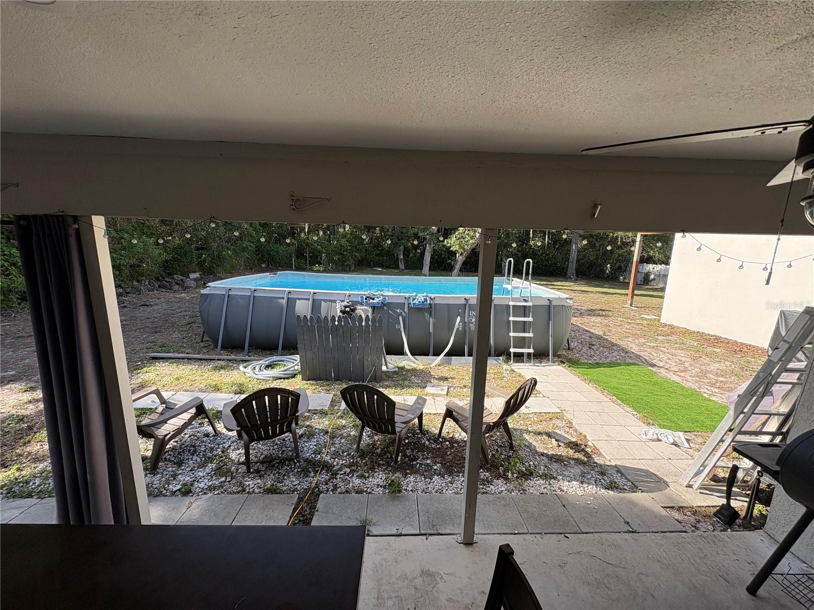 VIEW FROM PATIO