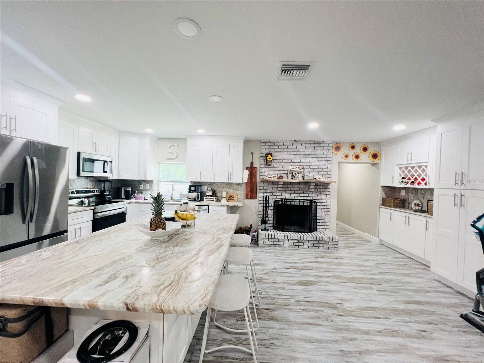 KITCHEN VIEW FROM DINING AREA