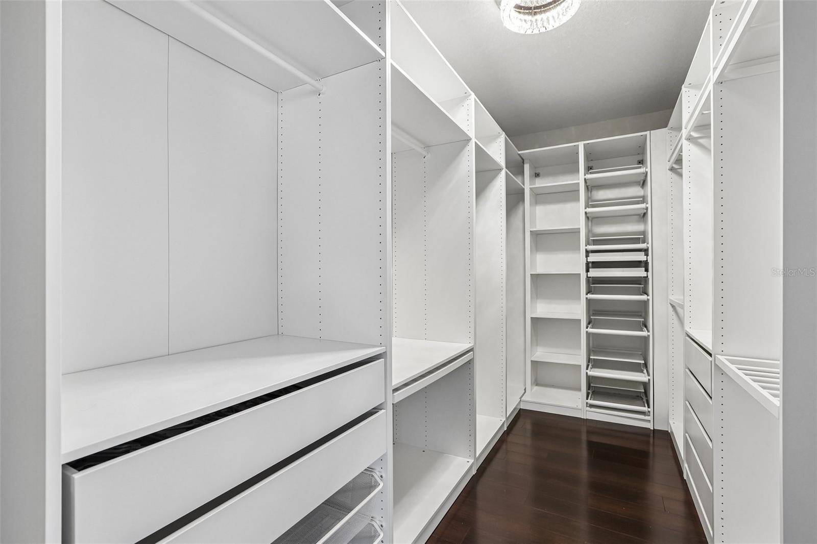 Primary Suite closet