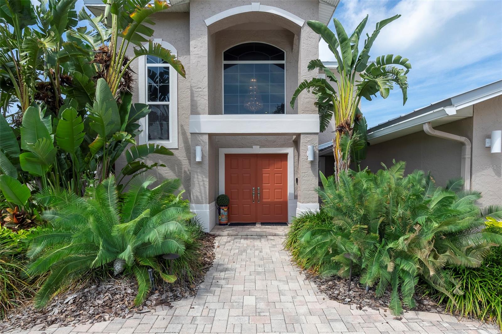 Mature xeriscape landscaping in front and back - happily irrigated with reclaimed water