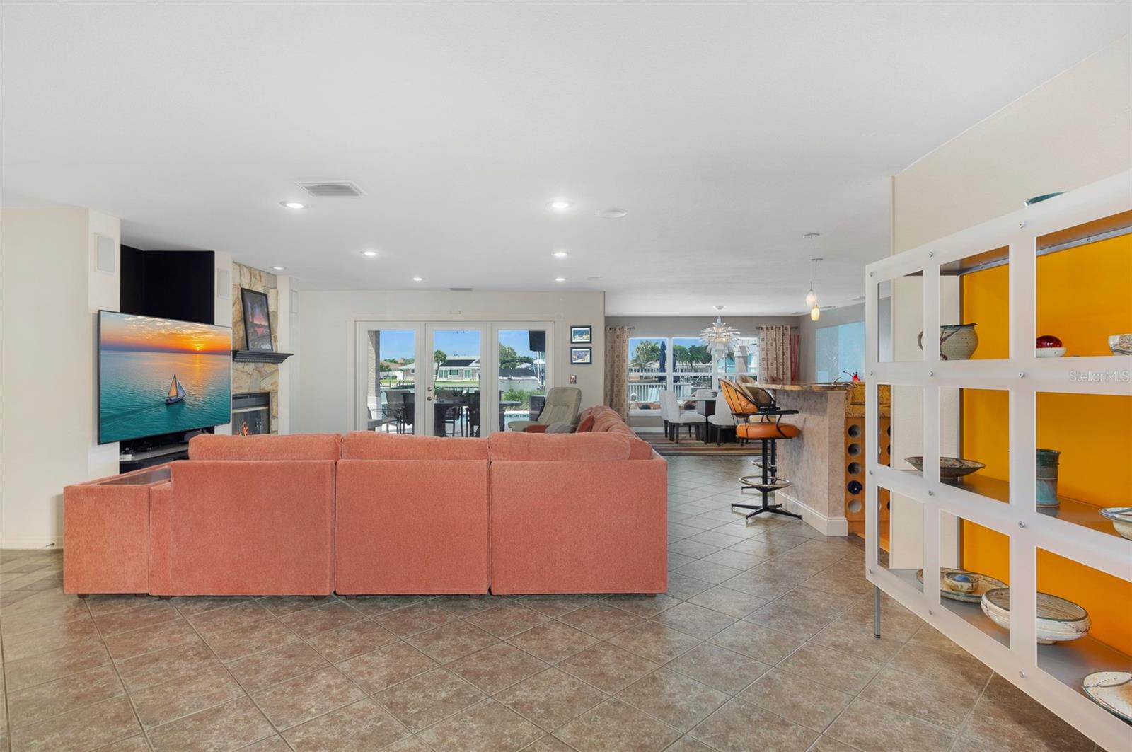 Open floor plan